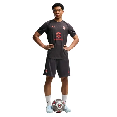 AC Milan trainingsset 2026/2027 donkergrijs rood